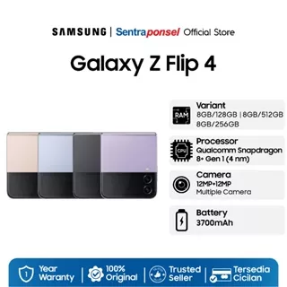 Handphone Samsung Galaxy Z Flip4 5G NFC
