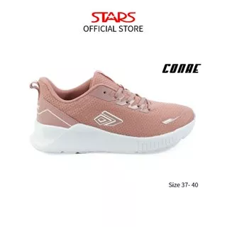 CONAE Sepatu Sneakers Slip On Wanita/Remaja Perempuan Calisto Peach Putih