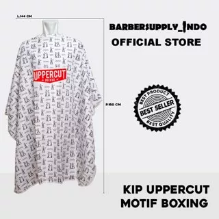Uppercut Deluxe Barber Cape White / Kip Barber / Kep Potong Rambut