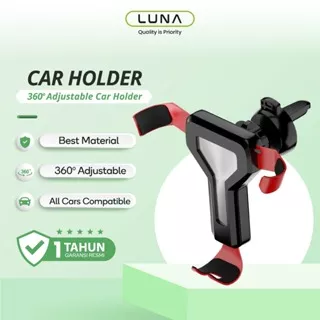 Luna Car Holder Air Vent Suction Car Mount Mobile Phone Holder Mobil