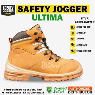 SAFETY SHOES JOGGER ULTIMA S3 ORIGINAL - SEPATU SAFETY JOGGER ULTIMA