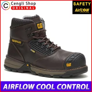 CATERPILLAR SEPATU BOOT SAFETY SHOES BOOTS PRIA ORIGINAL KULIT ASLI ORI CT CAT-13