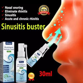 Nasal Spray Obat Sinusitis Semprotan Hidung Paling Ampuh Spray Terapi Kesehatan Terapi Sinusitis Nose Dewasa Anak Bayi Anti Virus dan Bakteri Therapy Anosmia Dewasa Anak Bayi
