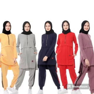 BELIEVE Hijab Sport Wears BMS 30 - Setelan Baju Olahraga Muslimah