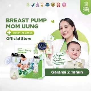 MOM UUNG Pompa asi elektrik dual mode pijat hisap elektric breast pump penyedot asi momuung