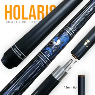 Stick Billiard CueMall Blue Knight Uniloc Carbon Black Technology Pool Cue - Stick Billiard Carbon