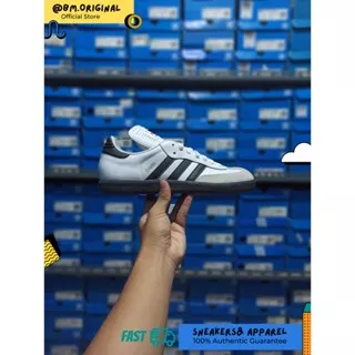 Adidas Samba Classic White Black Cloud White Black ORIGINAL 772109