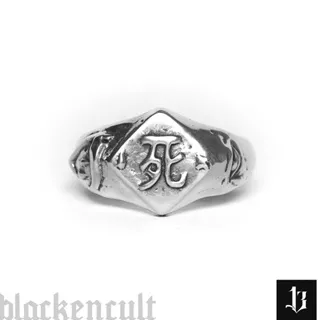 DEATH Ring - Blackencult (Cincin Fashion Handmade - Silver)