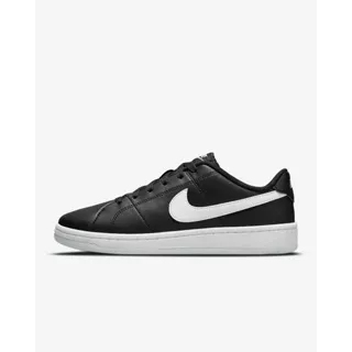 NIKE COURT ROYALE 2 NN LEATHER BLACK WHITE