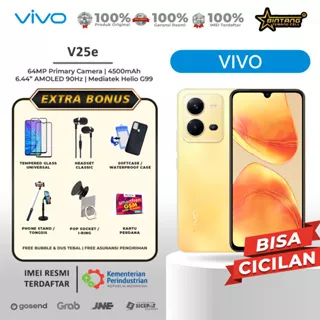 Vivo V25E v25e NFC Ram 8/256Gb extended 8gb - ram 8/128Gb Garansi Resmi