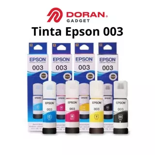 Tinta Printer Refill Isi Ulang Epson 003 Black Cyan Magenta Yellow | Tinta Printer Epson | Tinta Epson Original