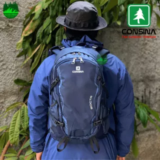 OUTDOORISM || Daypack Consina Gocta Free Rain Cover - Daypack Consina -Tas sekolah -Tas Gunung - Tas Hiking -Tas Ransel Pria - Tas Laptop- Tas HIking - Backpack Hiking - Bodypack Consina