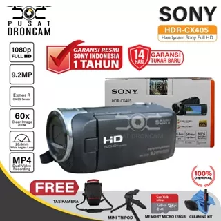 Sony HDR-CX405 Full HD Handycam - Original Bergaransi CX 405