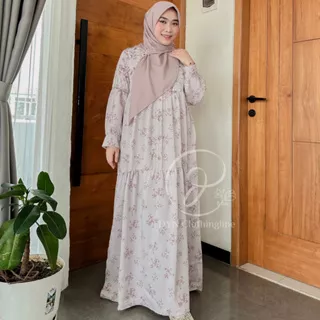 DYn Clothingline Wella Dress | Dress Wanita Simple - Gamis Wanita Busui Friendly - Busana Muslim