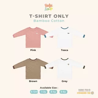 Cuci Gudang T-Shirt Only - Baju anak 1-6 tahun - Baby Loop