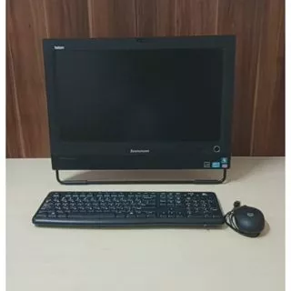 PC ALL IN ONE CORE I3 GEN 2 RAM 8 GB SSD 128 GB LAYAR 19 INCH GOOD CONDITION