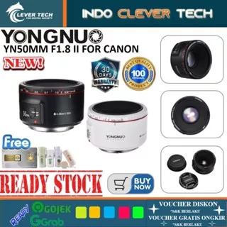 Yongnuo 50mm f/1.8 Lens II for Canon | Yongnuo 50mm f1.8 ii | Lensa Fix Canon