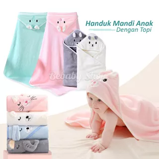 Handuk Mandi Bayi Dengan Topi Handuk Mandi Selimut Bayi Import