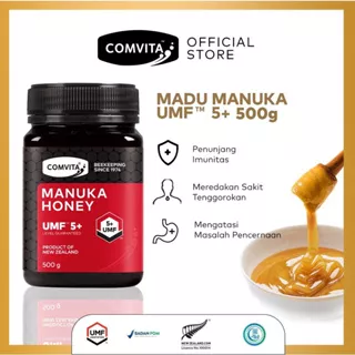 Comvita Manuka Honey Madu Murni Alami UMF 5+ 500g, UMF 10+
