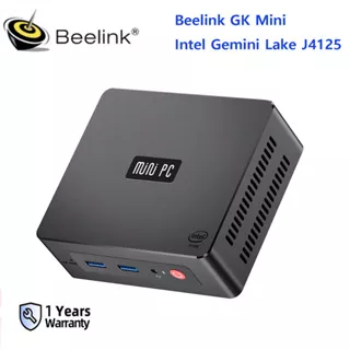 Mini Pc Beelink GKmini 8/256GB SSD Intel Quad J4125 Dual HDMI Windows 11 pro Dual Display