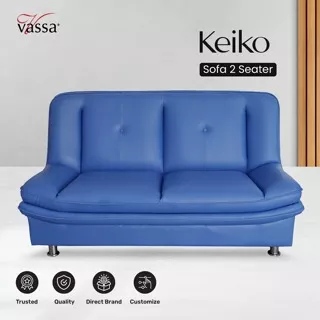 Sofa minimalis Vassa Keiko sofa 2 seater sofa set