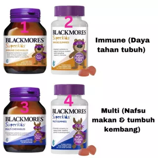 Blackmores superkids australia multivitamin omega brain dha immune daya tahan tubuh