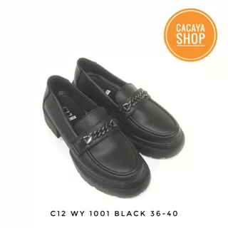 SEPATU PLATFORM - LOAFERS WANITA C12 WY 1001 CACAYA