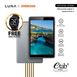 LUNA X EVERCOSS Tablet Android X8 RAM 3/32 8 Display Android 11