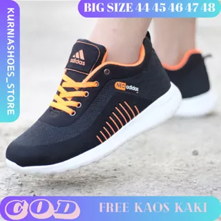 SEPATU OLAHRAGA PRIA UKURAN JUMBO SIZE 43 44 45 46 47 48 COCOK UNTUK SEKOLAH OLAHRAGA ATAU JALAN JALAN SANTAI