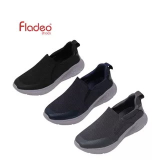 Fladeo A24/MSS204-1RN/Sepatu Slip On Pria [ Sneakers Shoes ]