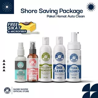 Shore Shoes & Care - Paket Hemat Shoe Care Clean Starter Kit