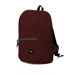 Open Ending Tas Ransel Water Resistant Maroon [Art.Bp.01-004]