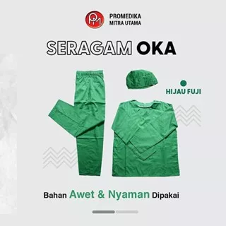 Baju Set OKA | Baju Perawat Lengan Panjang dan Pendek | Baju Oka berbagai Warna dan Ukuran