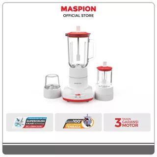 Maspion Blender MT - 1213 3in1 With Dry Miller & Wet Miller (Penghalus Kering dan Basah)