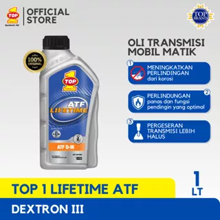 Oli Transmisi Mobil LIFETIME ATF DEXTRON III 1L - CRV - Terios - Rush