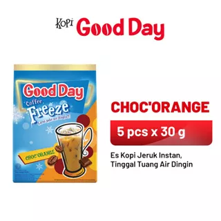GOOD DAY Coffee Freeze Choc'O'Range 1 Bag (5 x 30 gr)