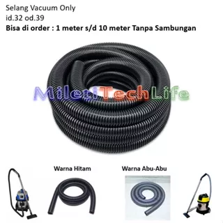 Selang Vacuum Cleaner 15Liter id32 od39 for Vacuum 10L 15L Spare Part selang vacuum id.32 for Krisbow Multipro Alphalux dll