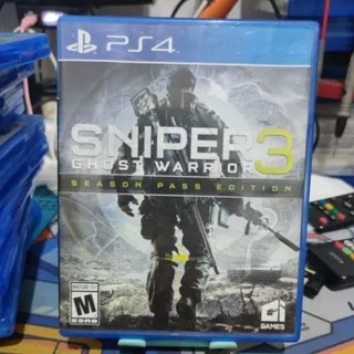 sniper ghost warrior 3 kaset PS4 game Playstation bd