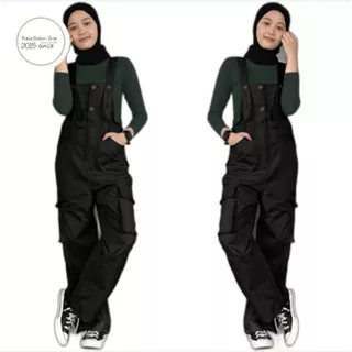Top Wanita Baju Kodok Wearpack Overall Cewe Jumpsuit Original Anwa