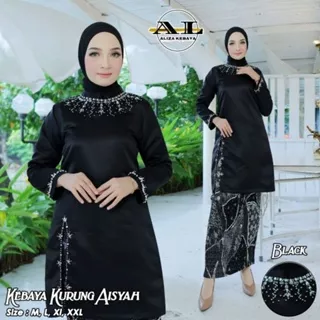 ATASAN KEBAYA KURUNG MELAYU//KEBAYA KURUNG MELAYU//KEBAYA TAFETA PAYET