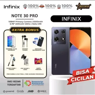 Infinix note 30 pro ram 8+8/256Gb note 30 ram 8+8/256Gb Garansi resmi