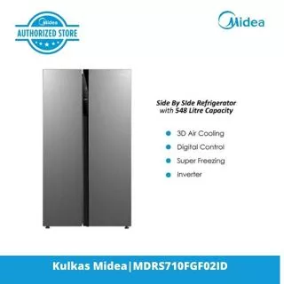 Kulkas Midea MDRS710FGF02ID Side by Side 548L