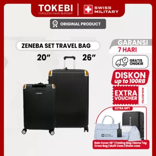Swiss Military Suitcase ZENEBA BLACK