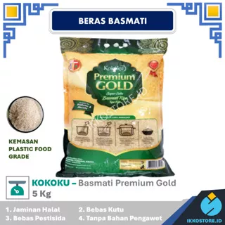 Beras Basmati Premium Gold Beras Kokoku Import - 5kg