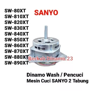 Dinamo Pencuci Mesin Cuci SANYO SW-80XT / SW-810XT / SW-820XT / SW-830XT / SW-840XT / SW-850XT / SW-860XT / SW-870XT / SW-880XT / SW-890XT Dinamo Wash / Pencuci Sanyo