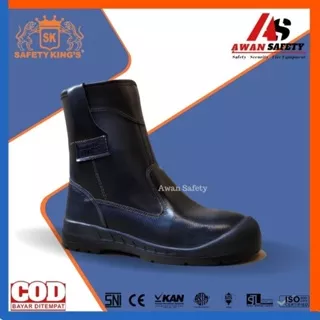 Sepatu Safety King 805X Original / Sepatu Kerja Pria Boots Kulit Asli