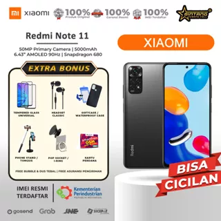 Xiaomi Redmi Note 11 RAM 4/128 GB - 6/128 GB Garansi Resmi