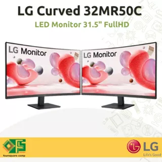 LG 32MR50C LED Monitor 32 Inch Curved FullHD 100Hz Freesync Resmi