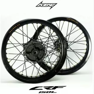 VELG SET CRF 150 L VELG EXCEL ASIA TAKASAGO TROMOL EXPEDITION RING 17 300/350 HOLE 36 SUPERMOTO