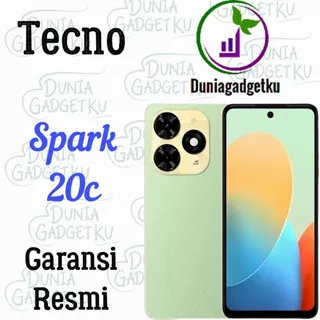 Tecno Spark 20c NFC 4/128 GB + 8/128 GB Garansi Resmi Tecno Indonesia